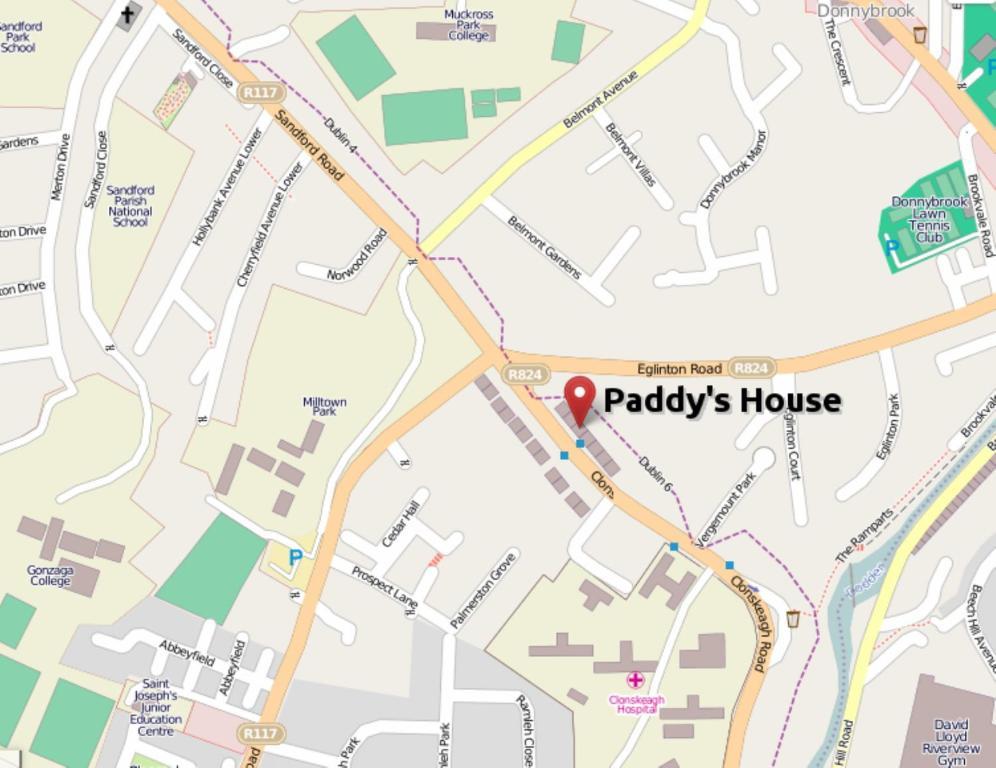 Гостевой дом Paddy'S House Дублин Экстерьер фото